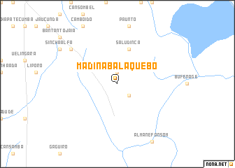 map of Madina Balaquebo