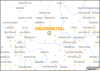 map of Madina Bantael