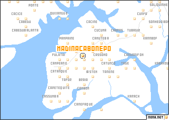 map of Madina Cabonepo