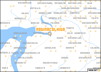 map of Madina Colhida