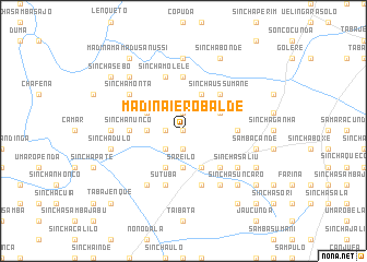 map of Madina Ierò Baldè