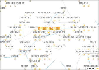 map of Madina Jama