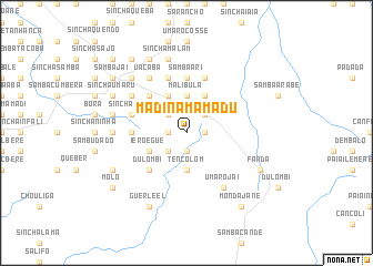 map of Madina Mamadu