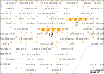 map of Madina Sori