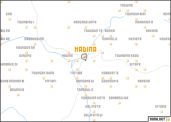 map of Madina