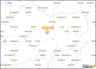 map of Madina