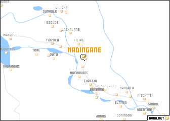 map of Madingâne