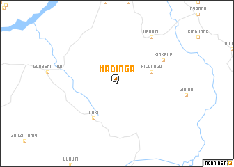 map of Madinga
