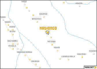 map of Madiongo