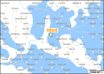 map of Madio