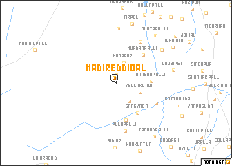 map of Mādireddioal