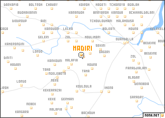 map of Madiri