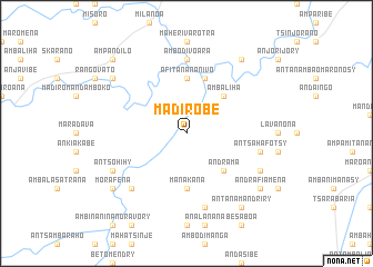 map of Madirobe