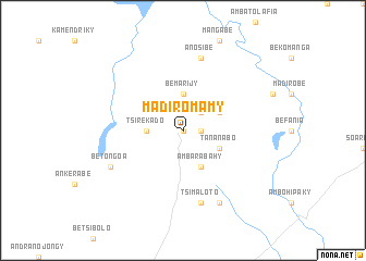 map of Madiromamy