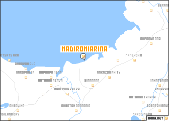 map of Madiromiarina