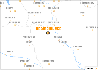 map of Madiromileka