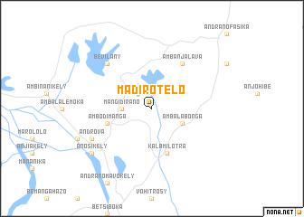 map of Madirotelo