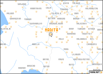 map of Madita