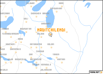 map of Madi Tchilèmdi