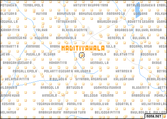 map of Maditiyawala