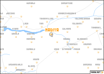 map of Madiya