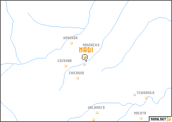 map of Madi