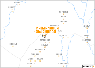 map of Madjamanda