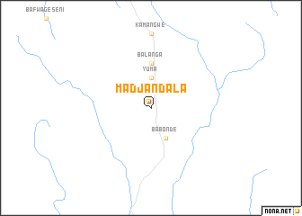 map of Madjandala