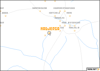 map of Madjerga
