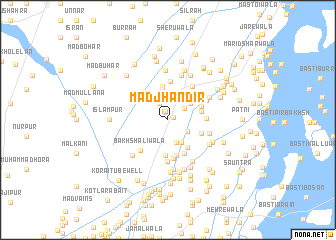 map of Mad Jhandīr