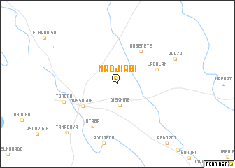 map of Madjiabi