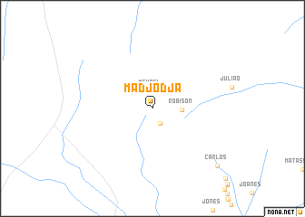 map of Madjodja