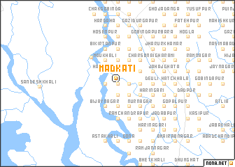 map of Mādkāti