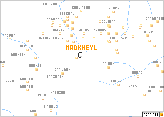 map of Madkheyl