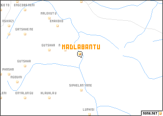 map of Madlabantu