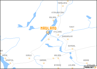 map of Madland