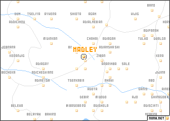 map of Madley