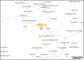 map of Mādlū