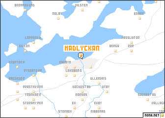 map of Madlyckan