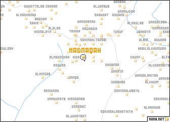 map of Madnaqah