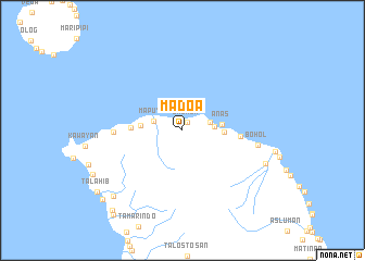 map of Madoa