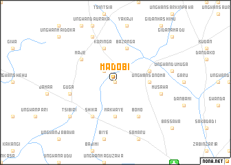 map of Madobi