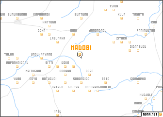 map of Madobi