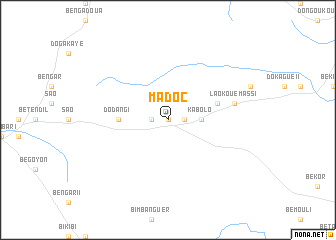 map of Madoc