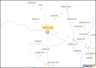 map of Madoe