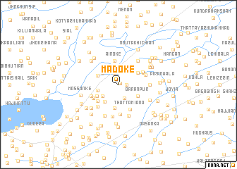 map of Madoke