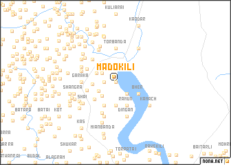 map of Mādo Kili