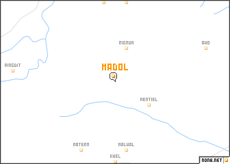 map of Madol