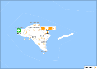 map of Madomai