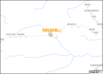 map of Madomali